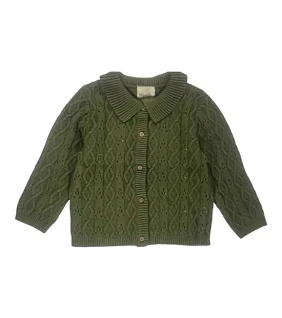 Vignette Kids' Girls' Nathalie Sweater In Olive In Green