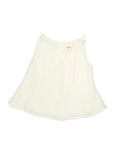 Pre-owned Vignette Kids' Sleeveless Blouse In White