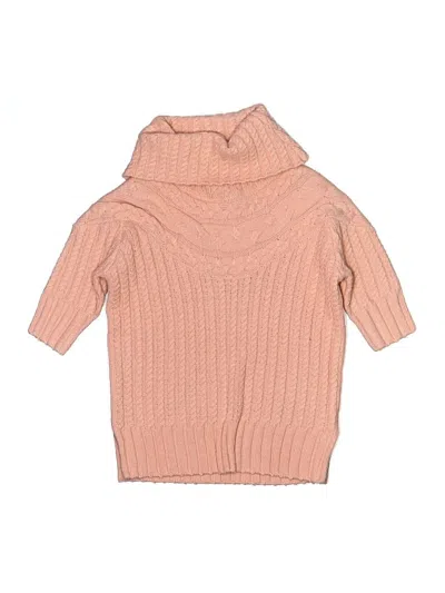 Pre-owned Vignette Kids' Turtleneck Sweater In Pink