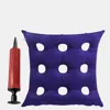 Vigor Back Support Cushion & Waffle Cushion For Bed Pack In Purple