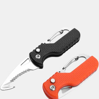 Vigor Edc Pocket Folding Knife Keychain Knives, Box Seatbelt Cutter, Rescue Edc Gadget, Key Chains For Wom In Multi