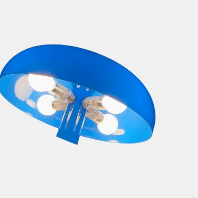 Vigor Mushroom Lamp For Room Aesthetic Modern Lighting For Bedroom In Blue