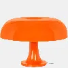 Vigor Mushroom Lamp For Room Aesthetic Modern Lighting For Bedroom In Orange