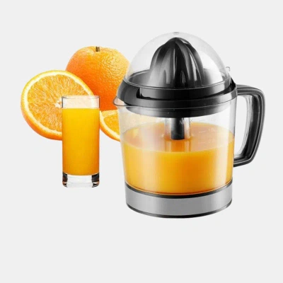 Vigor Power Electric Citrus Juicer Black Stainless Steel For Breakfast Soft Drinks