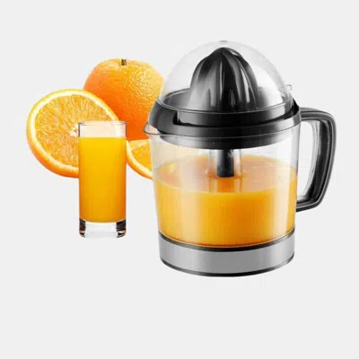 Vigor Power Electric Citrus Juicer Black Stainless Steel For Breakfast Soft Drinks In Yellow