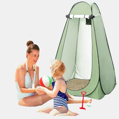 Vigor Privacy Tent Portable Changing Room Shower Tent For Camping Privacy Shelters Outdoor Camp Toilet Fol In Green