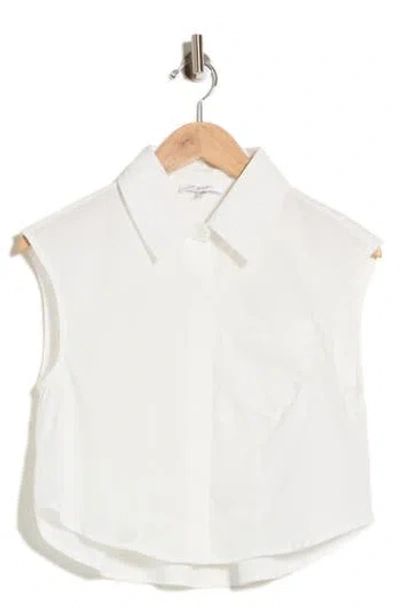 Vigoss Sleeveless Button Down Shirt