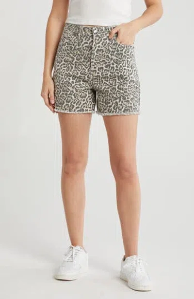 Vigoss Ace Cheetah Cut Off Shorts