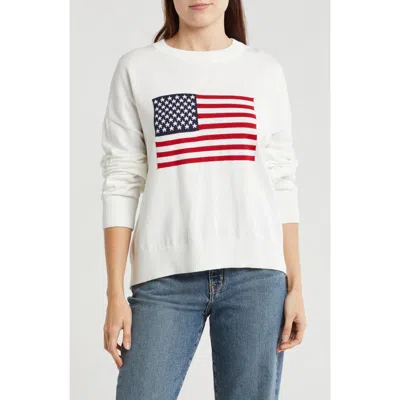 Vigoss American Flag Pullover Sweater
