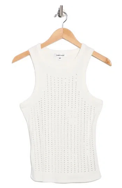 Vigoss Bling Stretch Cotton Ribbed Tank
