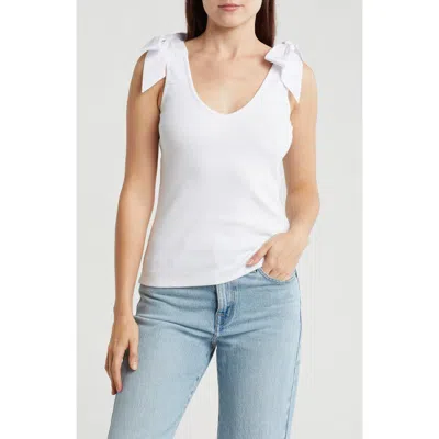 Vigoss Bow Tie Shoulder Tank Top