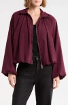 Vigoss Bubble Jacket In Brown
