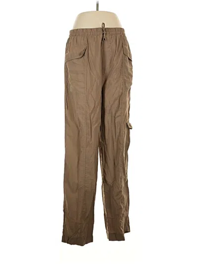 Pre-owned Vigoss Cargo Pants In Brown