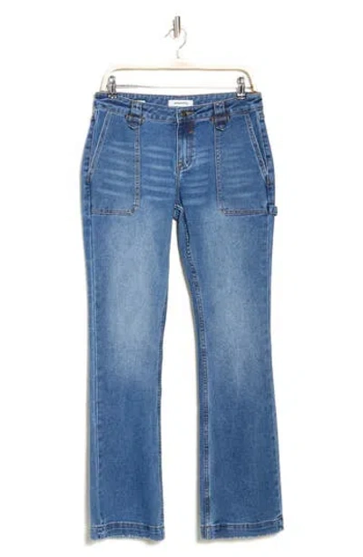 Vigoss Carpenter Bootcut Jeans In Medium Wash