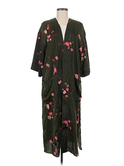 Pre-owned Vigoss Casual Dress In Green