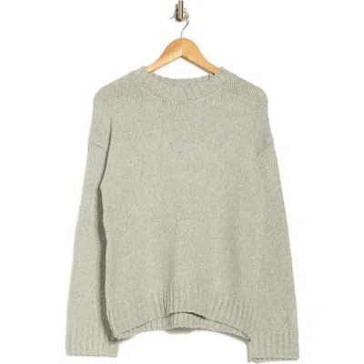 Vigoss Cozy Crewneck Sweater In Gray