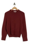 Vigoss Crewneck Sweater In Burgundy