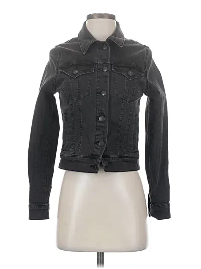 Pre-owned Vigoss Denim Jacket In Black