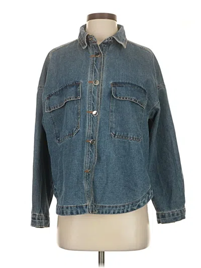 Pre-owned Vigoss Denim Jacket In Blue