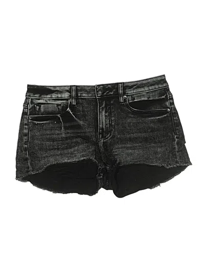 Pre-owned Vigoss Denim Shorts In Black