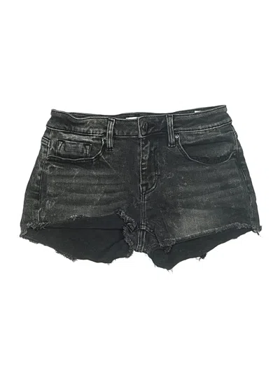 Pre-owned Vigoss Denim Shorts In Black