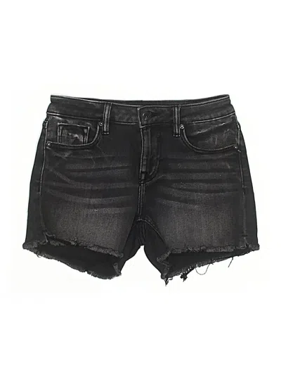 Pre-owned Vigoss Denim Shorts In Black