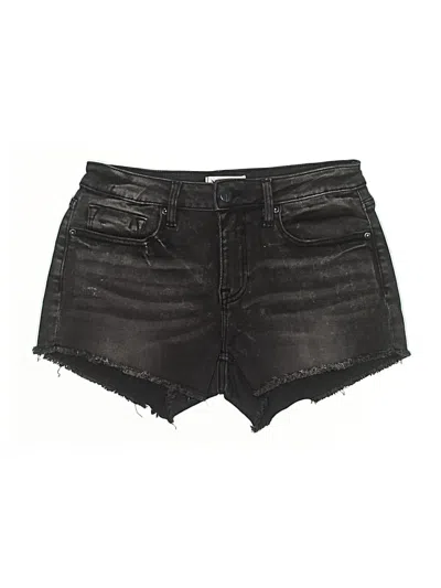 Pre-owned Vigoss Denim Shorts In Black