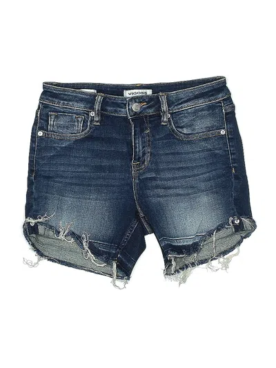 Pre-owned Vigoss Denim Shorts In Blue