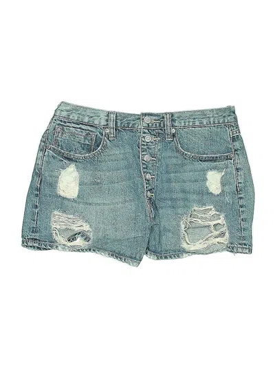 Pre-owned Vigoss Denim Shorts In Blue