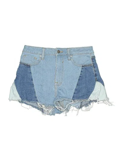Pre-owned Vigoss Denim Shorts In Blue