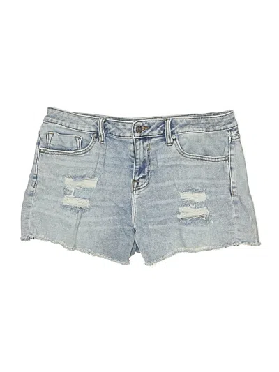 Pre-owned Vigoss Denim Shorts In Blue