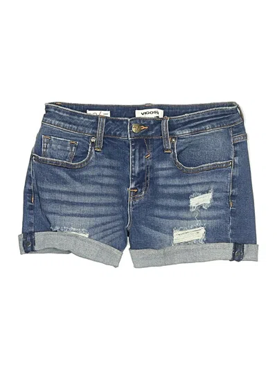 Pre-owned Vigoss Denim Shorts In Blue