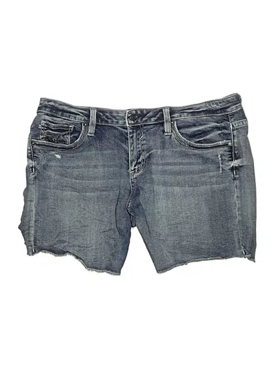 Pre-owned Vigoss Denim Shorts In Blue