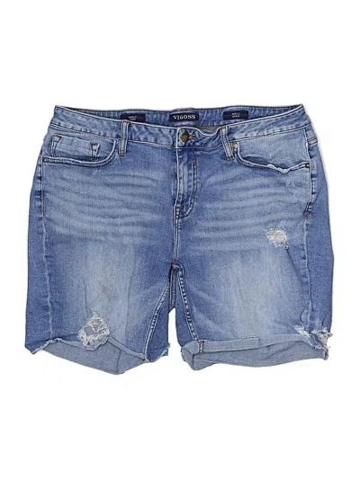 Pre-owned Vigoss Denim Shorts In Blue