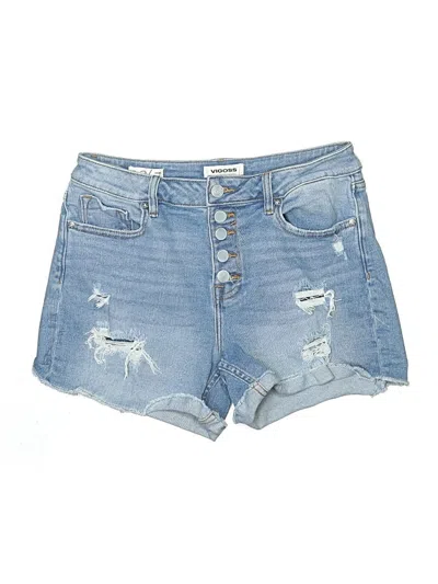 Pre-owned Vigoss Denim Shorts In Blue