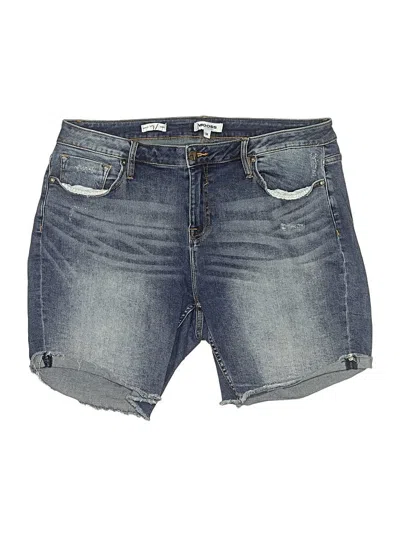 Pre-owned Vigoss Denim Shorts In Blue