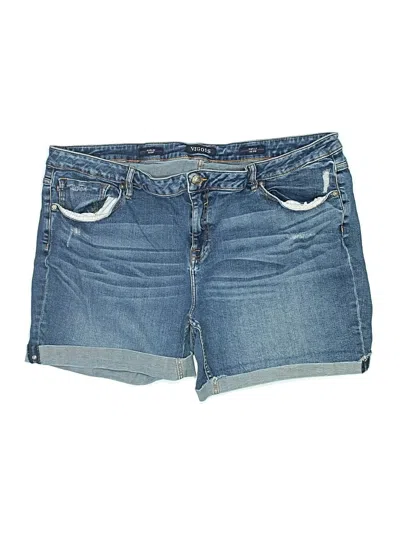 Pre-owned Vigoss Denim Shorts In Blue
