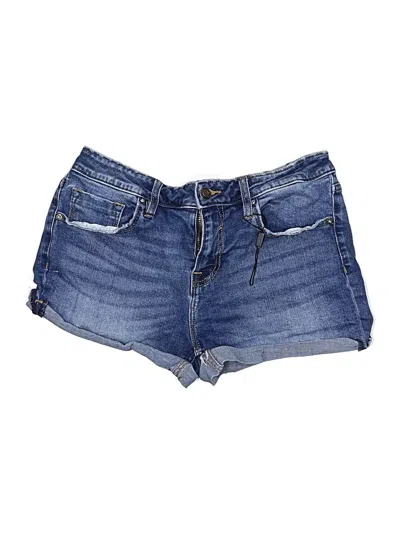 Pre-owned Vigoss Denim Shorts In Blue