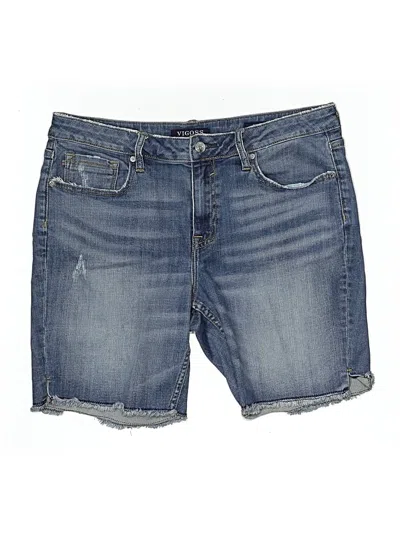Pre-owned Vigoss Denim Shorts In Blue