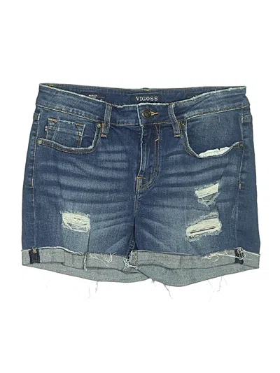 Pre-owned Vigoss Denim Shorts In Blue