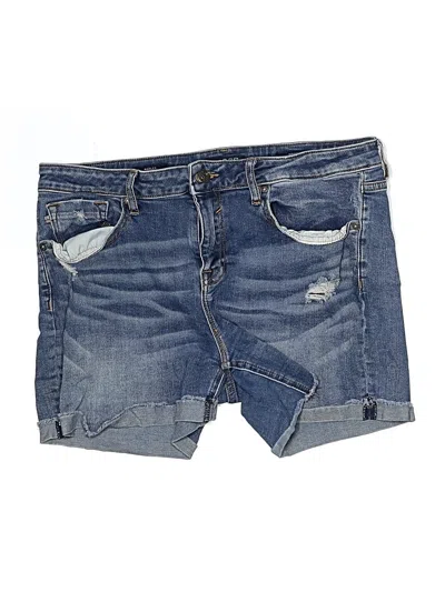 Pre-owned Vigoss Denim Shorts In Blue