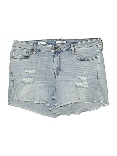 Pre-owned Vigoss Denim Shorts In Blue