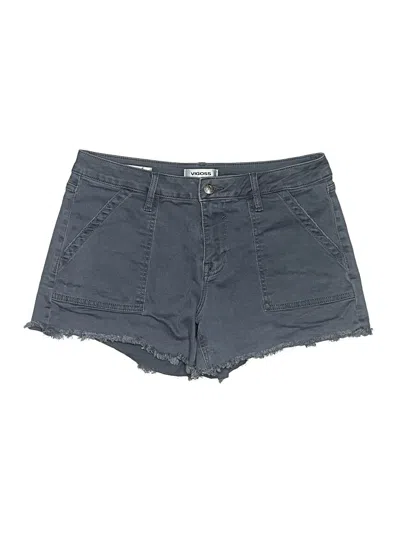 Pre-owned Vigoss Denim Shorts In Blue