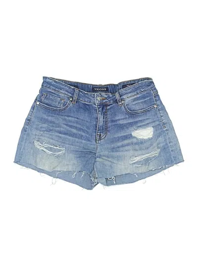 Pre-owned Vigoss Denim Shorts In Blue