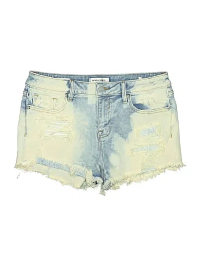 Pre-owned Vigoss Denim Shorts In Blue