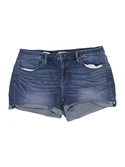 Pre-owned Vigoss Denim Shorts In Blue