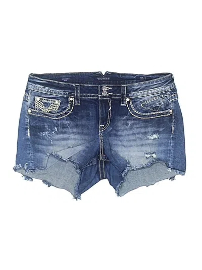 Pre-owned Vigoss Denim Shorts In Blue