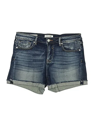 Pre-owned Vigoss Denim Shorts In Blue