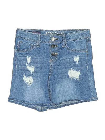 Pre-owned Vigoss Kids' Denim Shorts In Blue