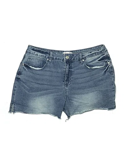 Pre-owned Vigoss Denim Shorts In Blue